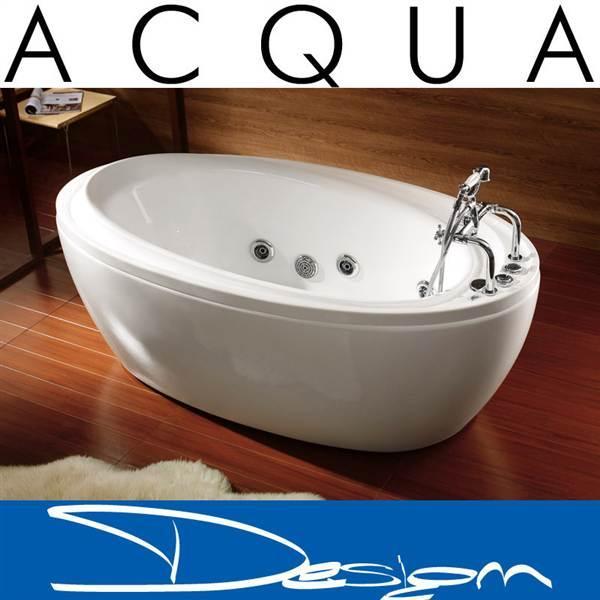 ACQUA DESIGN® Baignoire hydromassage de luxe TAHAA 176x90